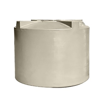 Cuve de stockage d’eau aérienne 4000 L, en PEHD beige