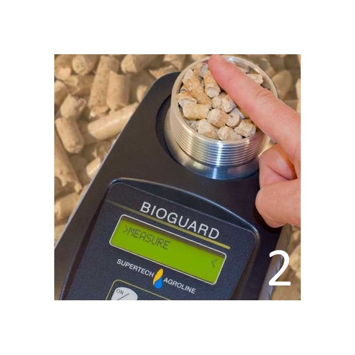 Humidimètre Bioguard pour biocarburants, granulés de bois et sciure de bois AgroLog