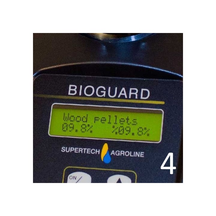 Humidimètre Bioguard pour biocarburants, granulés de bois et sciure de bois AgroLog