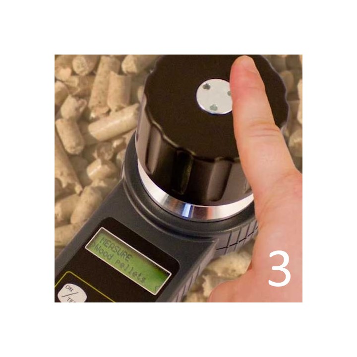Humidimètre Biopoint pour biocarburants, granulés de bois et sciure de bois AgroLog