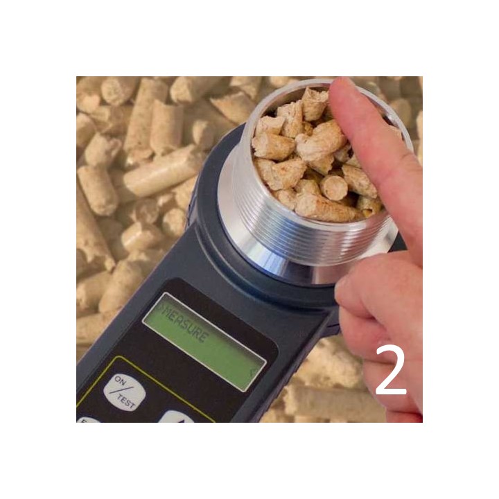 Humidimètre Biopoint pour biocarburants, granulés de bois et sciure de bois AgroLog