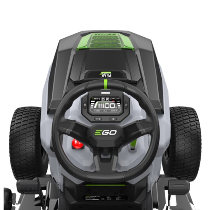 Tracteur tondeuse autopropulsé TR3801E-B EGO - Largeur de coupe 98 cm + 2 lames + 1 chargeur 1600W