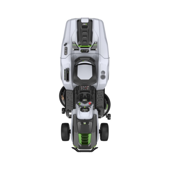 Tracteur tondeuse autopropulsé TR3801E-B EGO - Largeur de coupe 98 cm + 2 lames + 1 chargeur 1600W