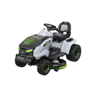Tracteur tondeuse autoportée TR4201E EGO, à éjection latérale - Largeur de coupe 107 cm + chargeur mural