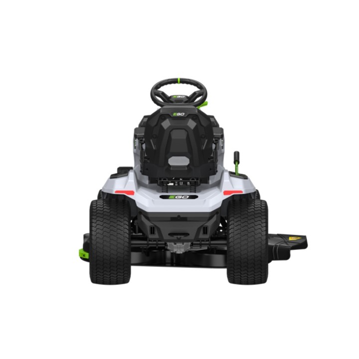 Tracteur tondeuse autoportée TR4201E EGO, à éjection latérale - Largeur de coupe 107 cm + chargeur mural