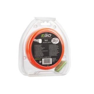 Fil torsadé AL2415T EGO, 15 m, 2,4 mm, réduction de bruit - Orange/vert