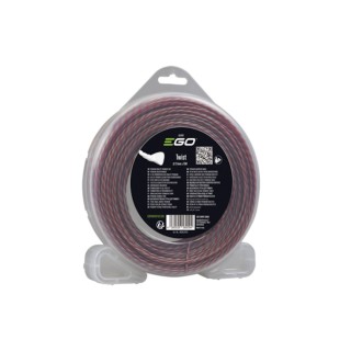 Fil torsadé AL2475T EGO, 75 m, 2,4 mm, réduction de bruit - Orange/vert