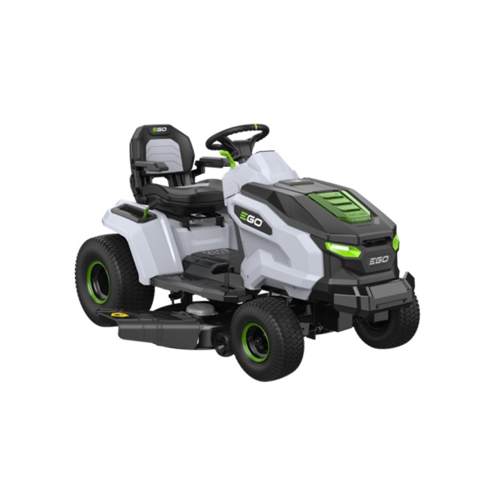 Tracteur tondeuse autoportée T6 TR4201E EGO, à éjection latérale - Largeur de coupe 107 cm + chargeur 1600W