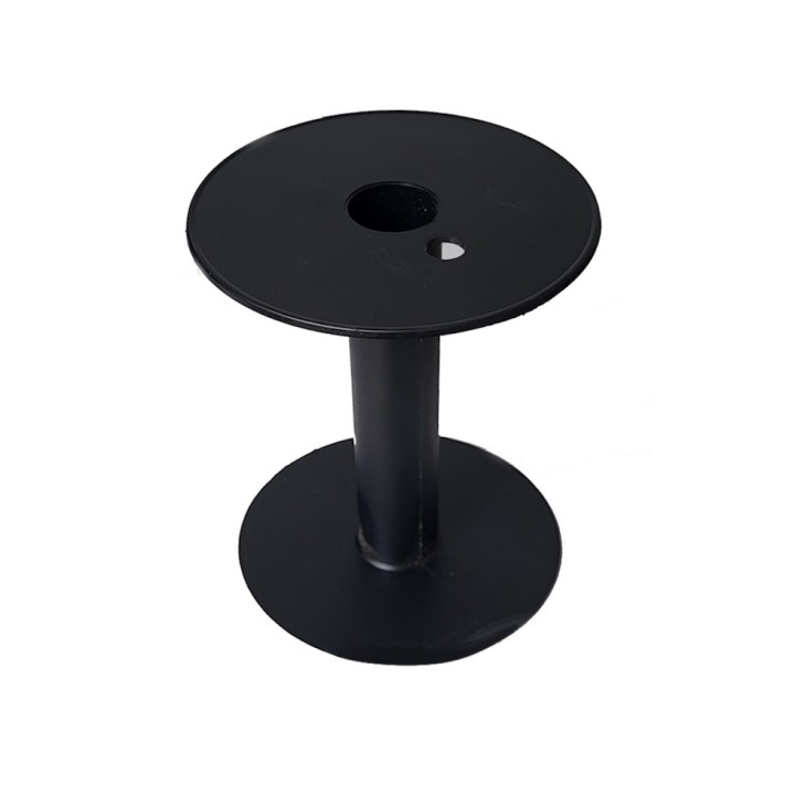Bobine Flasque 120 x 160 mm, vide - plastique - noir