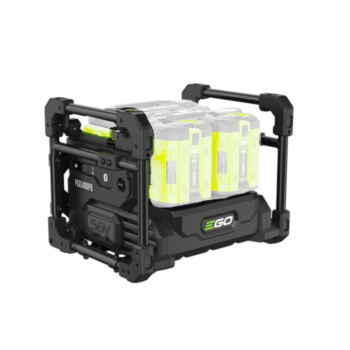 Station de charge portable PGX1400PB EGO - 40 Ah - 2 ports de charge de 700 W - Sans batterie