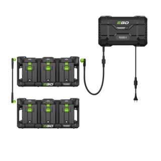Kit chargeur PGX1601E-H EGO avec 2 stations d'accueil