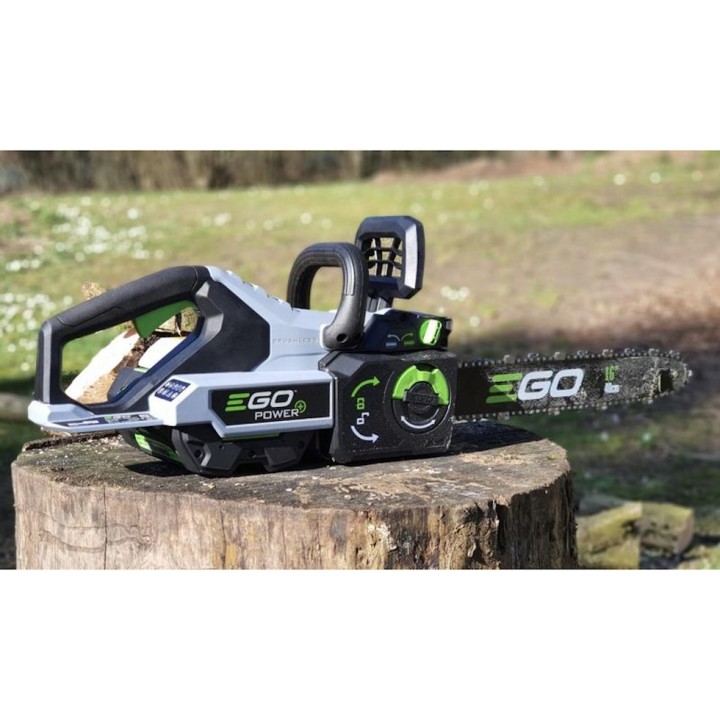 Pack tronçonneuse électrique sans fil CS1614E EGO - 40 cm + Batterie 5,0 Ah + chargeur rapide