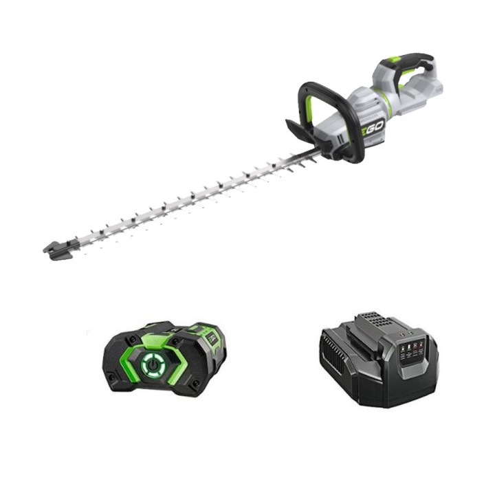 Pack taille haies HT2600E - 66 cm + 1 batterie 2,5 Ah (BA1400T) + 1 chargeur standard (CH2100E) - EGO PACK-HT2600E