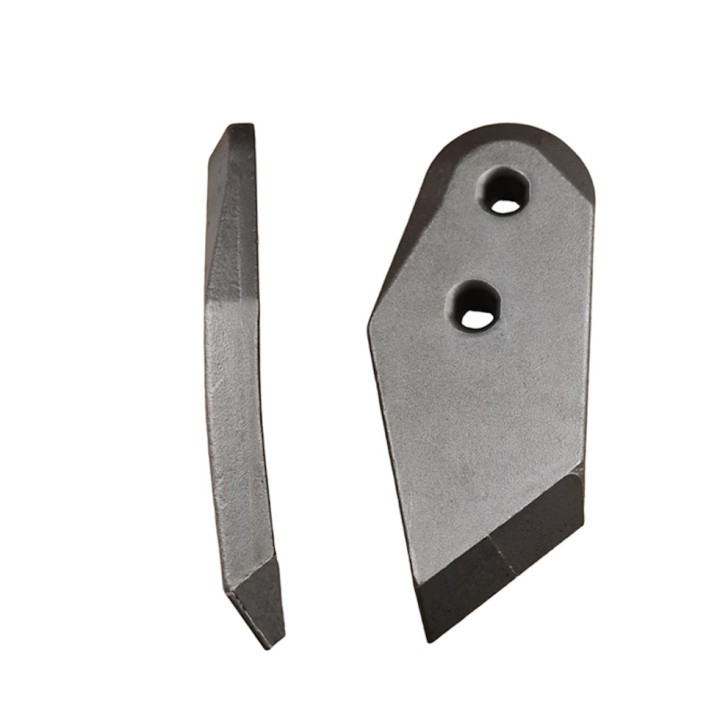 Pointe de soc de charrue gauche Kuhn (622164 622128 - 622174) - avec plaquettes carbures - adaptable
