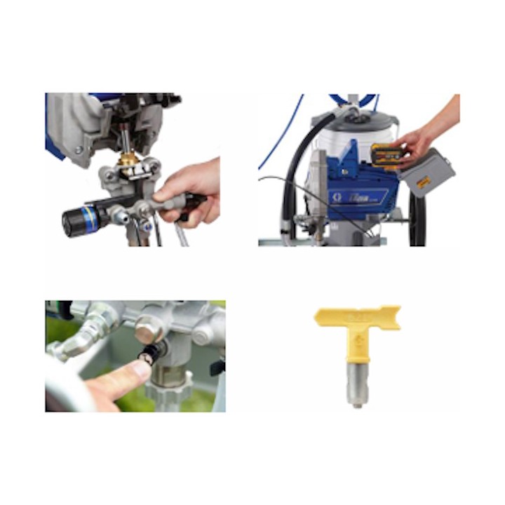 Appareil de traçage Fieldlazer ES100 Graco, version 4 roues, traçage central