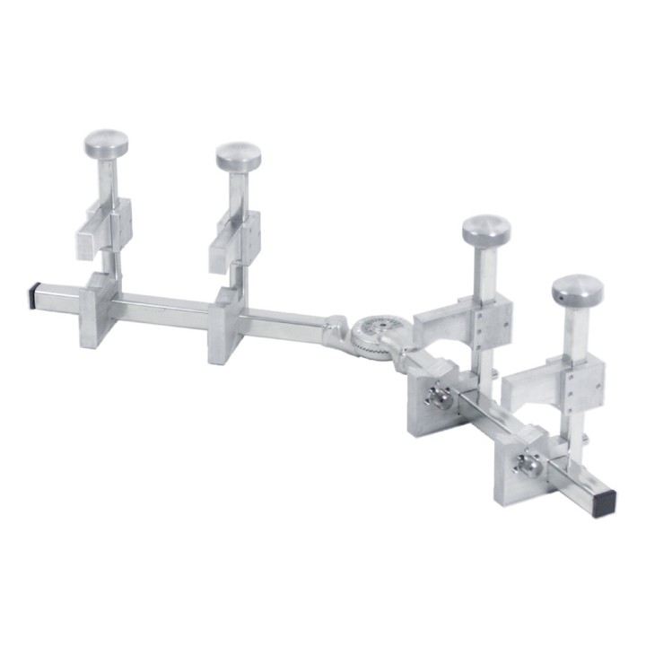 Positionneur à machoires Plasson pour tubes en barres Ø 16 à 63 mm