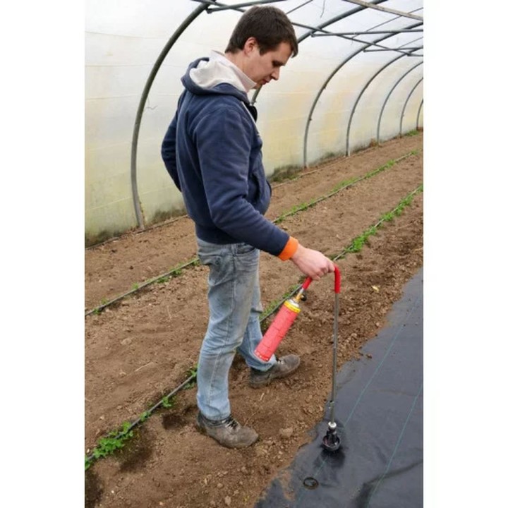 Perforateur de paillage maraîcher Thermo-perfo Terrateck (Embase + canne)