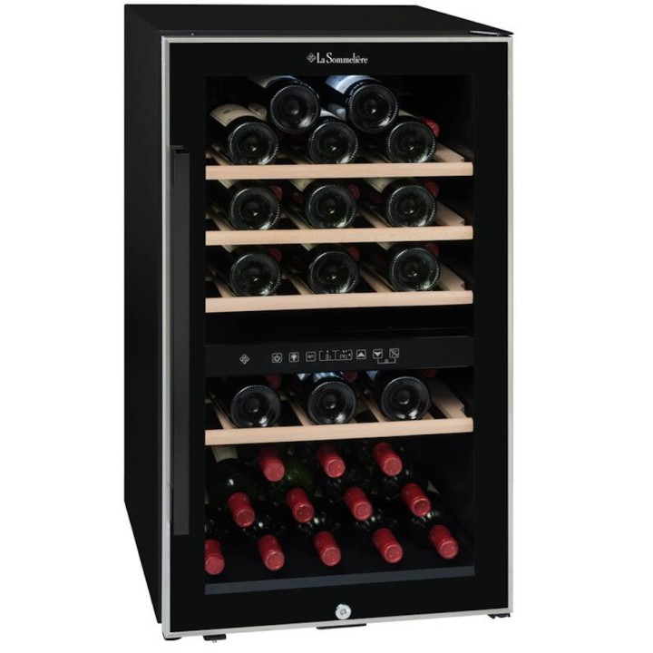 Cave à vin double compartiment ECS50.2Z La Sommelière, 49 bouteilles