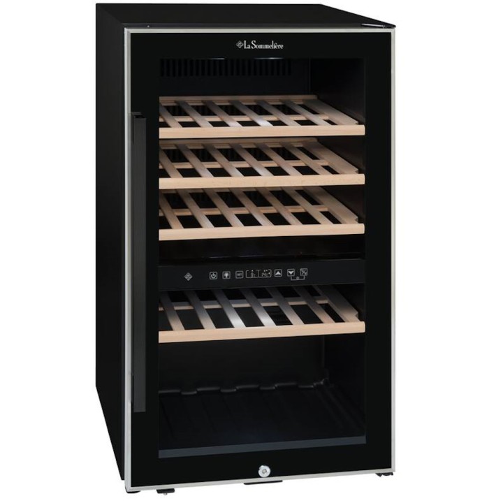 Cave à vin double compartiment ECS50.2Z La Sommelière, 49 bouteilles