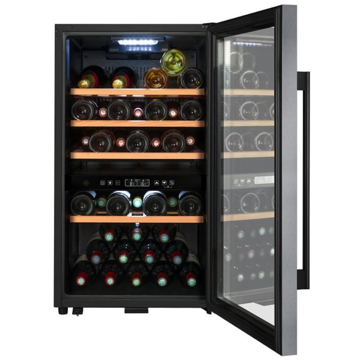 Cave à vin double compartiment ECS50.2Z La Sommelière, 49 bouteilles