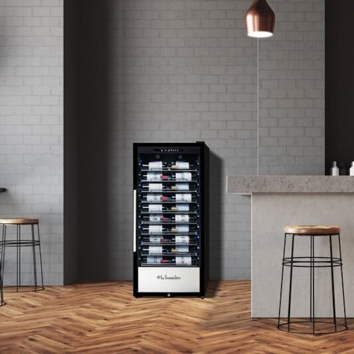 Cave à vin de vieillissement PRO110N La Sommelière, 107 bouteilles