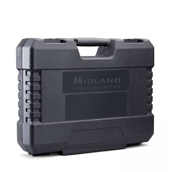 Pack de 2 Talkies Walkies Midland G9 Pro noir + oreillettes