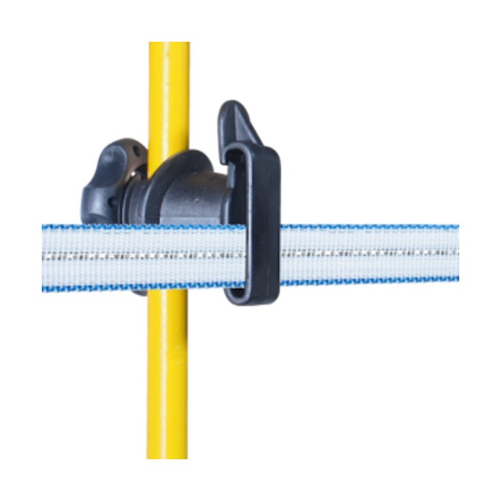 Isolateurs rubans clôture électrique Irubloc Lacmé, Sachet de 25