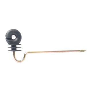 Isolateurs écarteurs fil & rubans clôture électrique Annulaire-Lon Lacmé, 21 cm, Boîte de 10