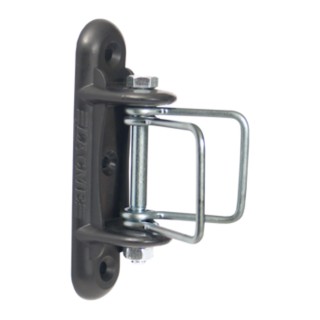 Isolateurs tendeurs ruban angle et départ clôture électrique Iruangle Lacmé , Sachet de 2