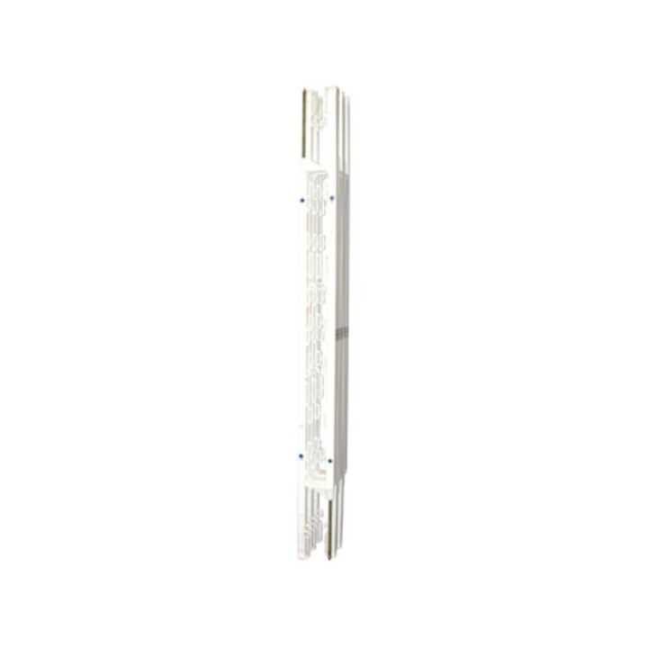 Piquet plastique blanc clôture électrique Kipost Lacmé, 110 cm, Lot de 10