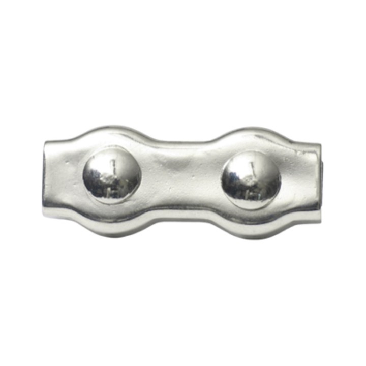 Attaches cordelette Lacmé, Ø 6 mm clôture électrique, Blister de 5