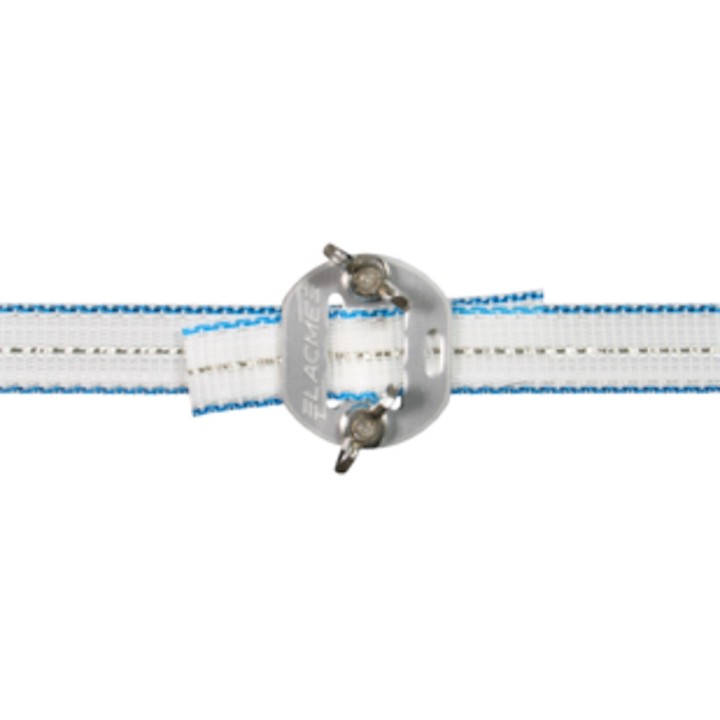 Attaches ruban Lacmé, Ø 20 mm clôture électrique, Blister de 2