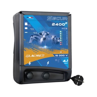 Electrificateur secteur Secur 2400² - HTE, 15000 V, 4 J Lacmé