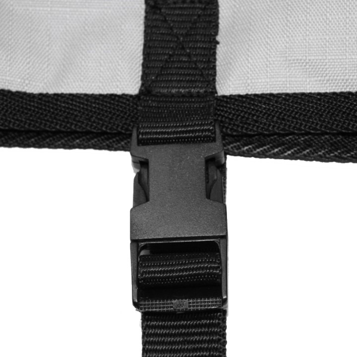 Couverture veau Ripstopp Kerbl, grise, 80 cm