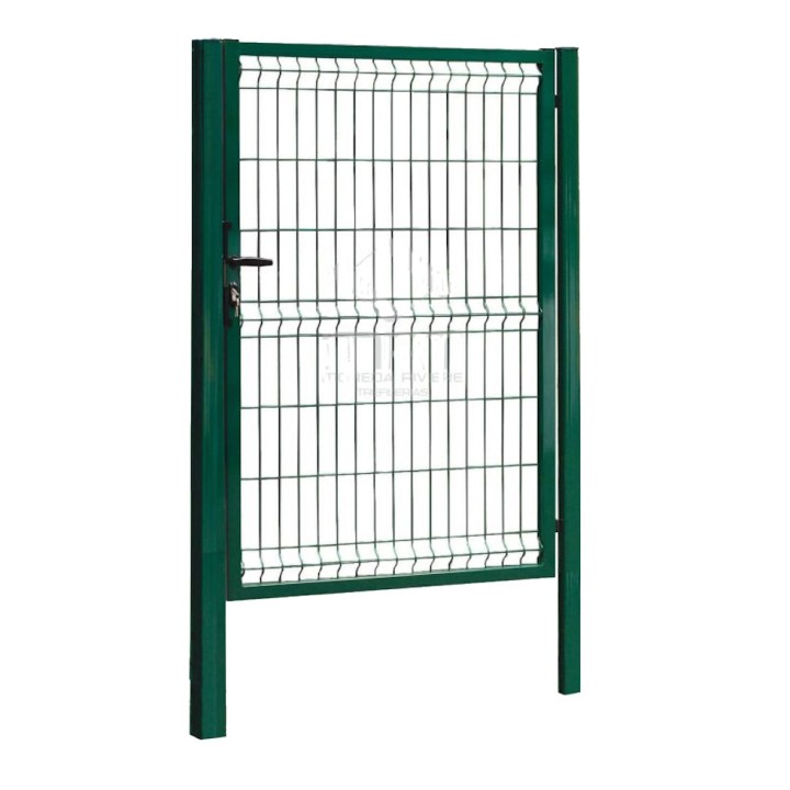 Portillon Vert Hercule Plus Grillagé maille 200x55cm Largeur 1m