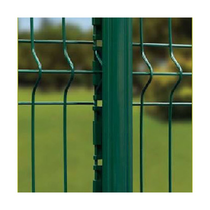 Portillon Vert Hercule Plus Grillagé maille 200x55cm Largeur 1m