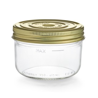Terrines Familia Wiss 350 gr. - Ø 100 mm Le Parfait, lot de 6 ou palette complète