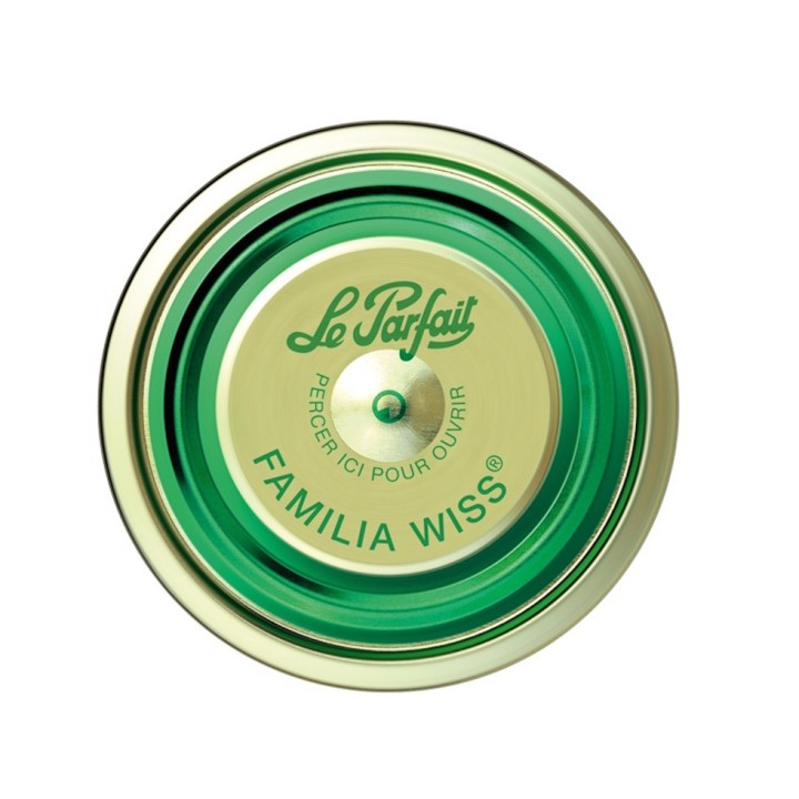 Boite de 10 capsules Familia Wiss Le Parfait, Ø 82 mm ou Ø 100 mm