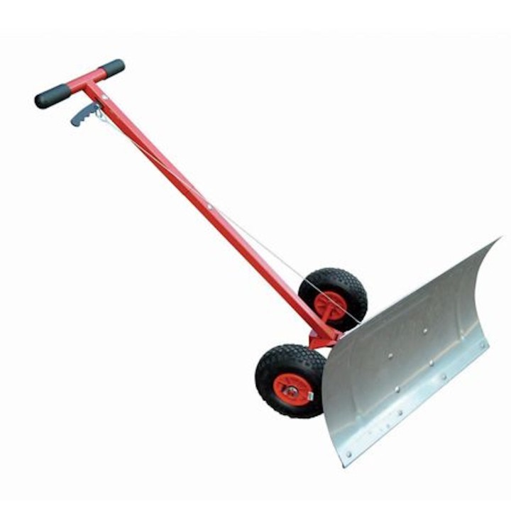Lame chasse neige manuel avec racle inox CEMO