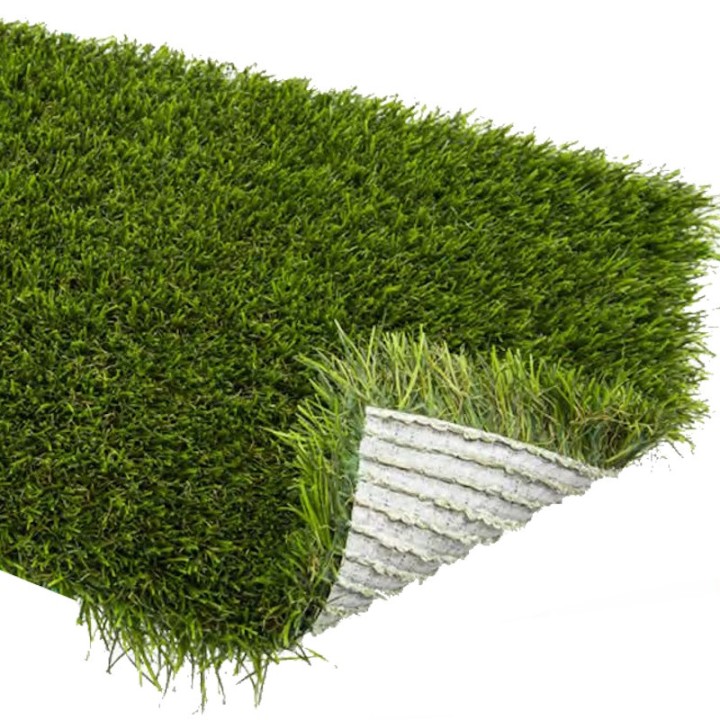 Gazon Synthétique 42 mm Yacina TurfGrass Beaulieu, rouleau 25 m