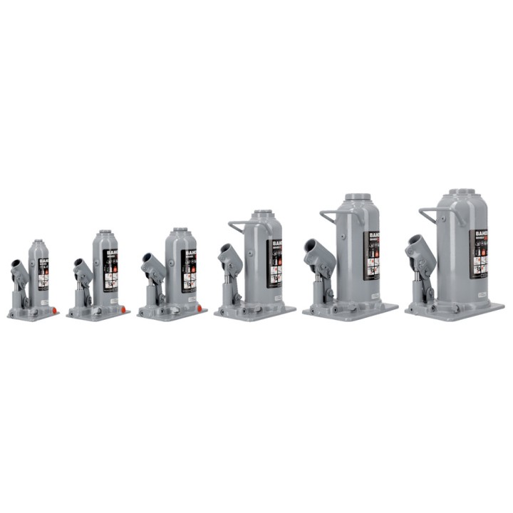 Cric Bouteille Hydraulique Premium Bahco, 2 à 30 T