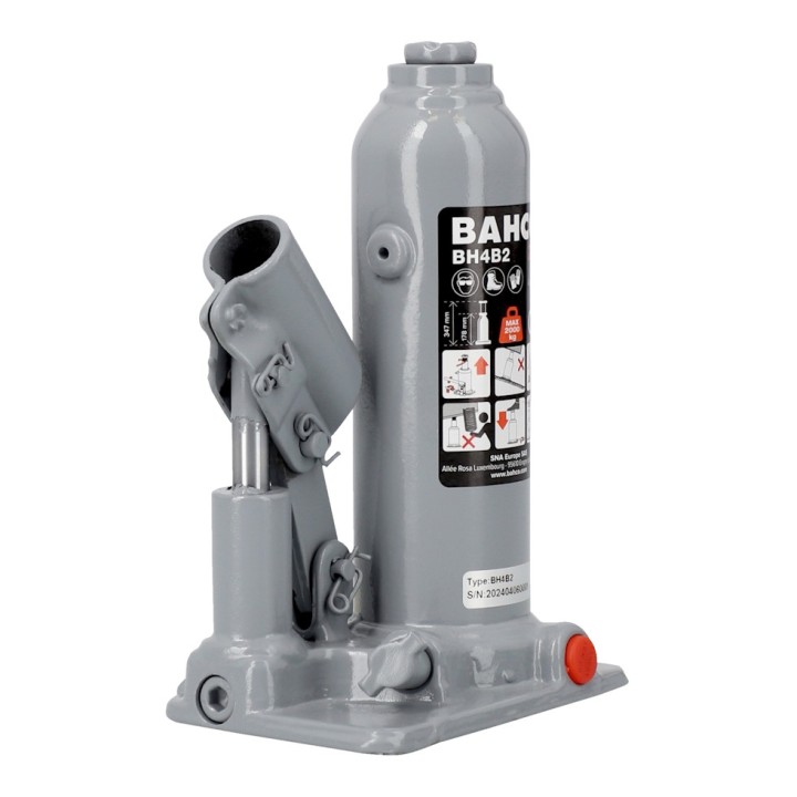 Cric Bouteille Hydraulique Premium Bahco, 2 à 30 T