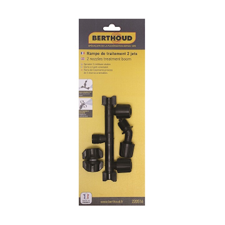 Rampe pulvérisation traitement 2 jets orientables - Berthoud