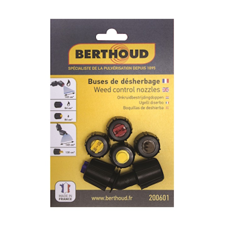 Kit 5 buses pulvérisateurs désherbage - Bertoud