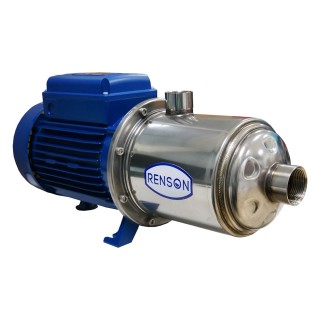 Pompe à eau transfert de surface triphasée horizontale multicellulaire - tout inox 2,2KW Renson
