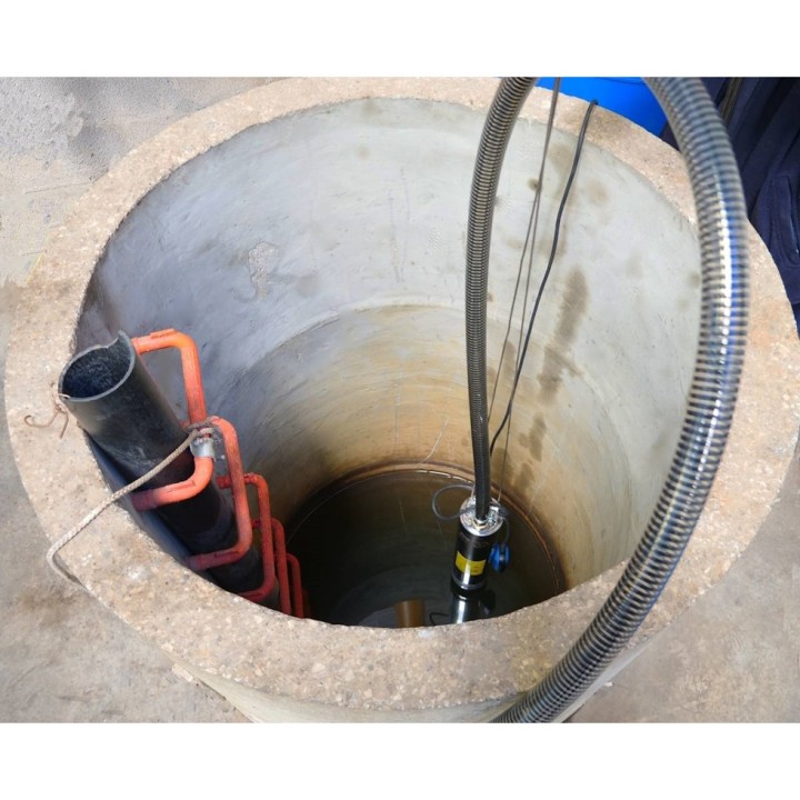 Pompe à eau de puits profonds immergée monophasée 5'' - 0,8KW Renson
