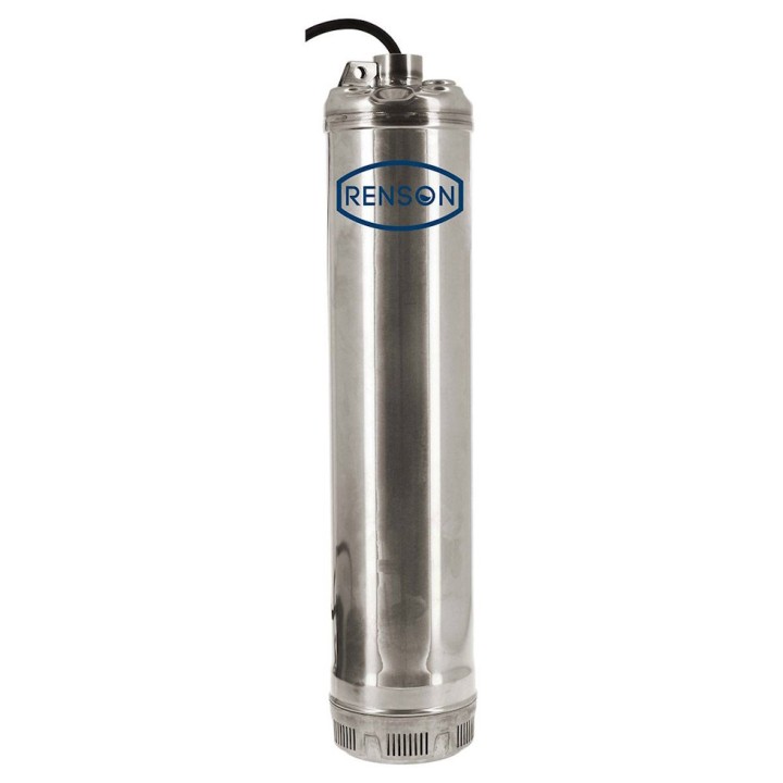 Pompe à eau de puits profonds immergée triphasée 5'' - 1,1KW Renson