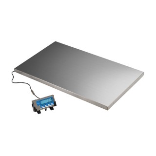Balances plateforme vétérinaire WS300, 300 kg, 55 x 55 cm ou 90 x 55 cm - Brecknell