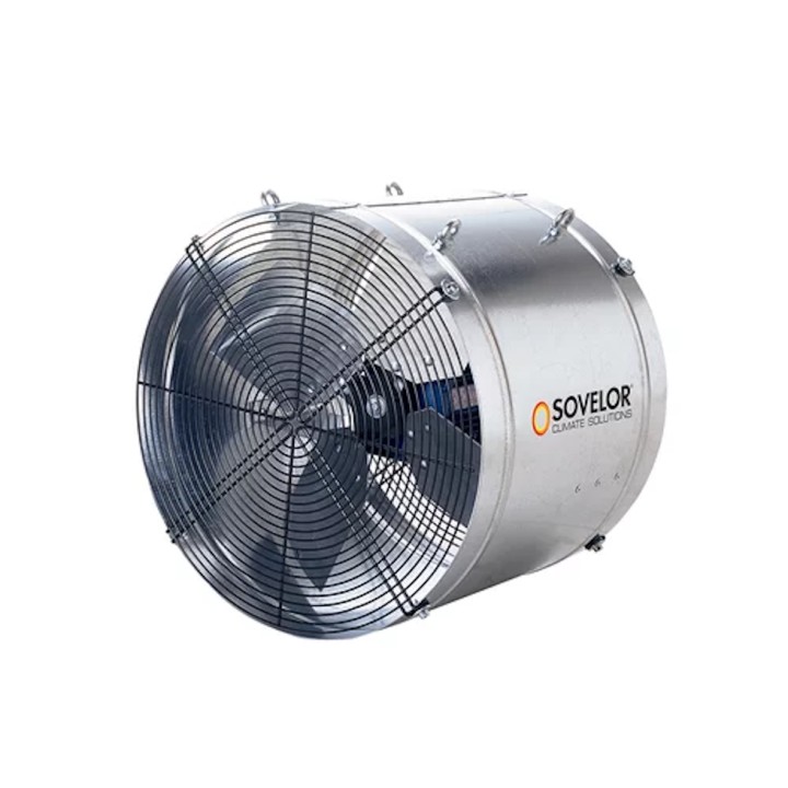 Ventilateur brasseur d'air monophasé à suspendre 470 mm V 470 - Sovelor