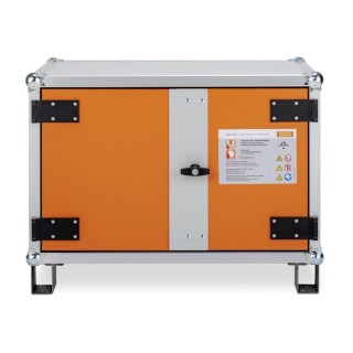 Armoires anti-feu batteries Eco lockEX, avec pieds Cemo